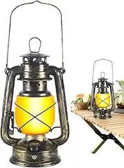 Camping Lantern,Vintage Tent Lamp | LED Camping Lantern, Rechargeable Camp Light, Hangable Waterproof Vintage Lamp with 3 Light Modes