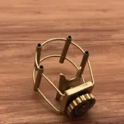 Handmade Saxophone Ligature for Tenor Saxophone Ebonite Mouthpiee