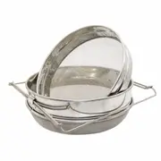 Honey Filter Double Sieve Screen Stainless Steel Strainer Beekeeping Equipment