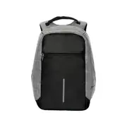 Suissewin Swiss Waterproof 15.6" laptop School Travel Backpack - Grey