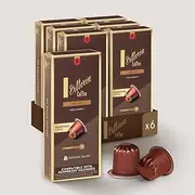 [Vittoria Coffee] 100% Arabica Italian Nespresso Compatible Aluminium Capsules 52 g (6 Packs x 10 Pods)
