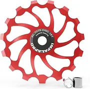 IMPALAPRO Bike Ceramic Jockey Wheel 15T AL7075 – Front Derailleur Pulley – Jockey Wheel Shimano – Stabilisers 11 Speed – Belt Pulley Sram – Shimano Stabilisers