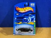 H10-56 HOT WHEELS TREASURE HUNT - RODGER DODGER - BLACK - 2001 - #004 - NIB