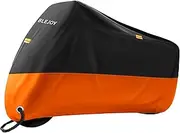 Bike Cover Waterproof Outdoor - Bicycle Covers for 1 or 2 Bikes - 420D Heavy Duty Rain Sun UV Dust Wind Proof Cover for Electric Mountain Road Bike