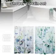 Shower Curtain Waterproof Polyester Bathroom Curtain 71x71inch-*-