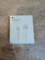 Apple Lightning to USB Cable in White (0.5 m) ME291AM/A - OEM Brand New Sealed