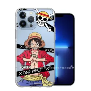 【ONE PIECE 航海王】iPhone 13 Pro 6.1吋 透明空壓手機殼