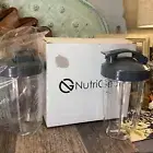 Nutrigear Flip Top To Go Lid & 24oz Tall Cup Nutribullet 2 Pack New In Box