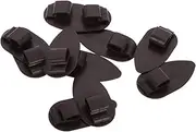 GANAZONO 10pcs Floor Mat Clips for Cars High Edge Anti- Design Secure Car Mat Fixing Clips for Full Vehicle Coverage