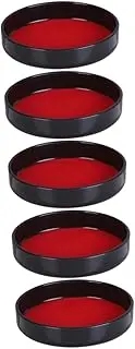 Toddmomy 5pcs Dice Shaker Base Plate Plastic Dice Cup Bottom Replacement with Noise Reduction Easy Installation for Party Props and Gaming Accessories