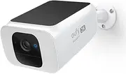 [eufy Security] SoloCam S40, Solar Security Camera, Wireless Outdoor Camera, Battery Camera, Integrated Solar Panel, Spotlight Camera, 2K Resolution, Wireless, 2.4 GHz Wi-Fi, No Monthly Fee