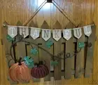 Picket Fence Thankful Thanksgiving Wall Décor