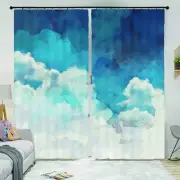Desolate Bearing Line 3D Curtain Blockout Photo Printing Curtains Drape Fabric