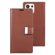 iPhone 12 Pro Max Compatible Case Cover With Mercury Rich Dairy-Brown