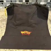 STEIFF Plush Black DUST BAG embroidered logo / teddy bear Drawstring 18" X 13”