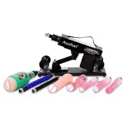 Auto Thrusting Sex Machine Vagina Anal Dildo Attachments Masturbator Cup