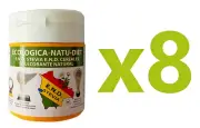 8 x Organic Stevia Powder 80g from Bolivia | Natural Sweetener | Eco-Friendly