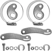 Yuiturt Torque Arm, Universal Torque Arm Conversion Kit 2 Sets, Electric Bicycle Torque Arm, Ebike Accessories, Bike Conversion Kit, for Front Rear E-Bike Motor Arm, Most Electric Bicycle