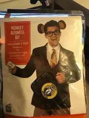 Monkey Business Halloween Costume *NEW* Funny Adult Costume Suit Yourself