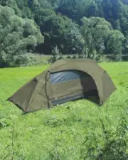 Mil-Tec 1-Man OD Green Recon Tent Army Military Camping Shelter New