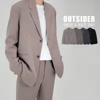 在飛比找蝦皮商城精選優惠-【Outsider】正式 | 韓國 挺拔 有墊肩 單排扣 正
