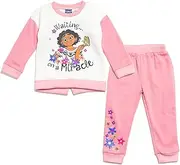 [Disney] Encanto Mirabel Girls Pullover Sweatshirt and Pants Set Toddler to Big Kid