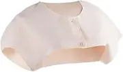 1pc Neck Shoulder Warmer Comfortable Supple Wrap Adult for Men Women Beige Seamless Shoulder Support