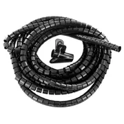 5m x 15mm Zip Wrap Cable Wrapping Band to Hide/Tidy Cables + Installation Tool