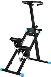 Centra Stair Climber Machine for Exercise, Full-Body Workout, Foldable Step Machine, LED Display, Adjustable Handlebar and Pedals