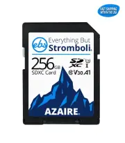256GB SD Card Azaire U3 SDXC Memory Card for Cannon, Nikon, Kodak, Sony