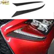 For LEXUS RC 300 350 RC F 2015-2018 Carbon Fiber Front Driving Lights Eyebrow (for: Lexus)