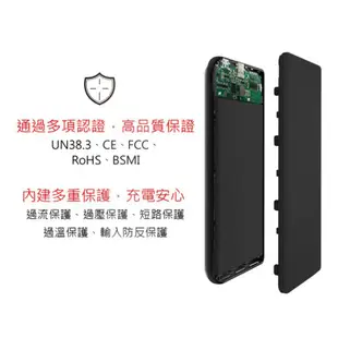 【Gigastone 立達國際】10000mAh Type-c 快充輸入行動電源-PB-7112B[公司貨]