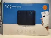 Ring Smart Lighting - Low Voltage Lighting Transformer Black - Bridge Required