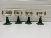 Vintage Set of 4 German Roemer Wine Beehive Glasses NEW W/TAGS