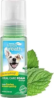 Tropiclean Fresh Breath No Brushing Oral Care Mint Foam 133ml