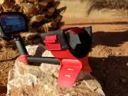 Doc's Padded Arm Cuff Cover for Minelab Vanquish with color co-ordinated STRAP