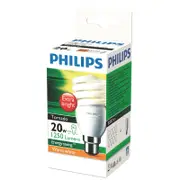 Philips Spiral B22 CFL 1250Lm Warm White 20W Globe