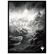 Ensky 80 MTG Card Sleeves Innistrad Midnight Hunt MID Eternal Night Plains B