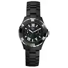 NEW GUESS COLLECTION GC X69002L2S BLACK CERAMIC SILVER STEEL WOMEN'S WATCH