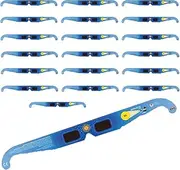LUNT SOLAR SYSTEMS 20 Pack Bulk Premium - Solar Eclipse Glasses - Spanish Language CE & ISO Certified Eclipse Glasses - 2024 Eclipse