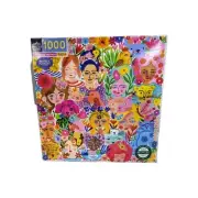 eeBoo Piece & Love Goddesses and Pets 1000 Piece Adult Jigsaw Puzzle NEW 23x23