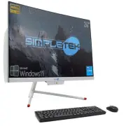 Aio All IN One I5 24 " Full HD Win11 RAM 16gb SSD 2tb PC Desktop Computer