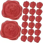 TEHAUX 60Pcs Decorative Wax Seal Stickers Self Adhesive Envelope Seals for Invitations Present Wrapping Birthday Cards Elegant Designs for DIY Crafting and Special Occasions