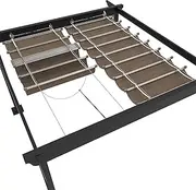 Goleray Pergola Shade Cover Deck Porch Retractable Pergola Replacement Awning Canopy Slide Shade Cover with Cable Hardware for Outdoor Patio Porch Garage Backyard 3'Wx12'L Brown, ARC16E0312BW