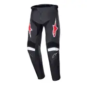 Youth Racer Lucent Pants Black White