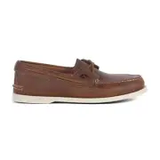 Sperry Top-Sider Men's Authentic Original Cross Lace Tan Boat Shoes STS24959