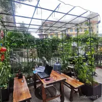 在飛比找蝦皮購物優惠-花架爬藤架 花園架 瓜棚架葡萄架子庭院戶外葫蘆爬藤架絲瓜百香