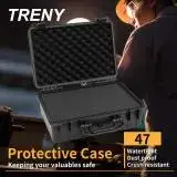 在飛比找遠傳friDay購物優惠-TRENY 防水抗壓氣密儀器箱-47款