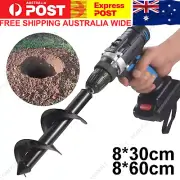 Garden Planting Drill Bit Earth Planter Post Hole Auger Digger DF