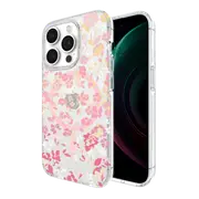 Kate Spade Hardshell MagSafe Case for iPhone 15 Pro 6.1"- Flowerbed Pink
